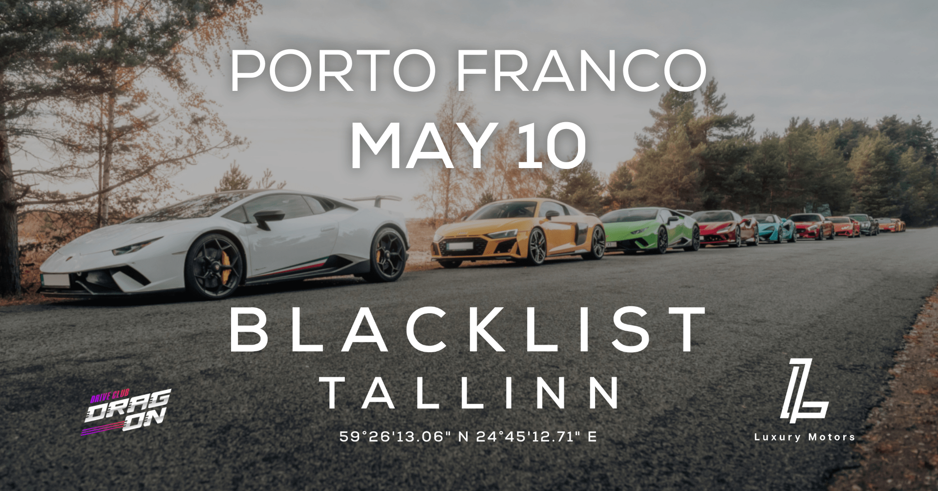 Blacklist Rollout - Estonia's BIGGEST Supercar Event