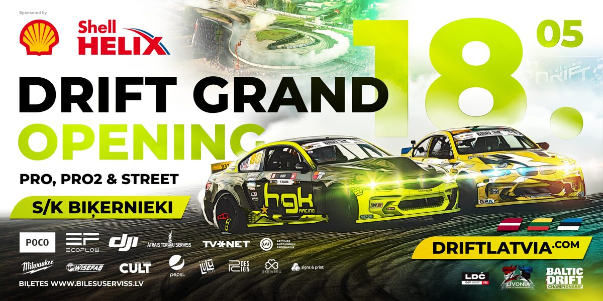 Latvia Drift Grand Opening 2025