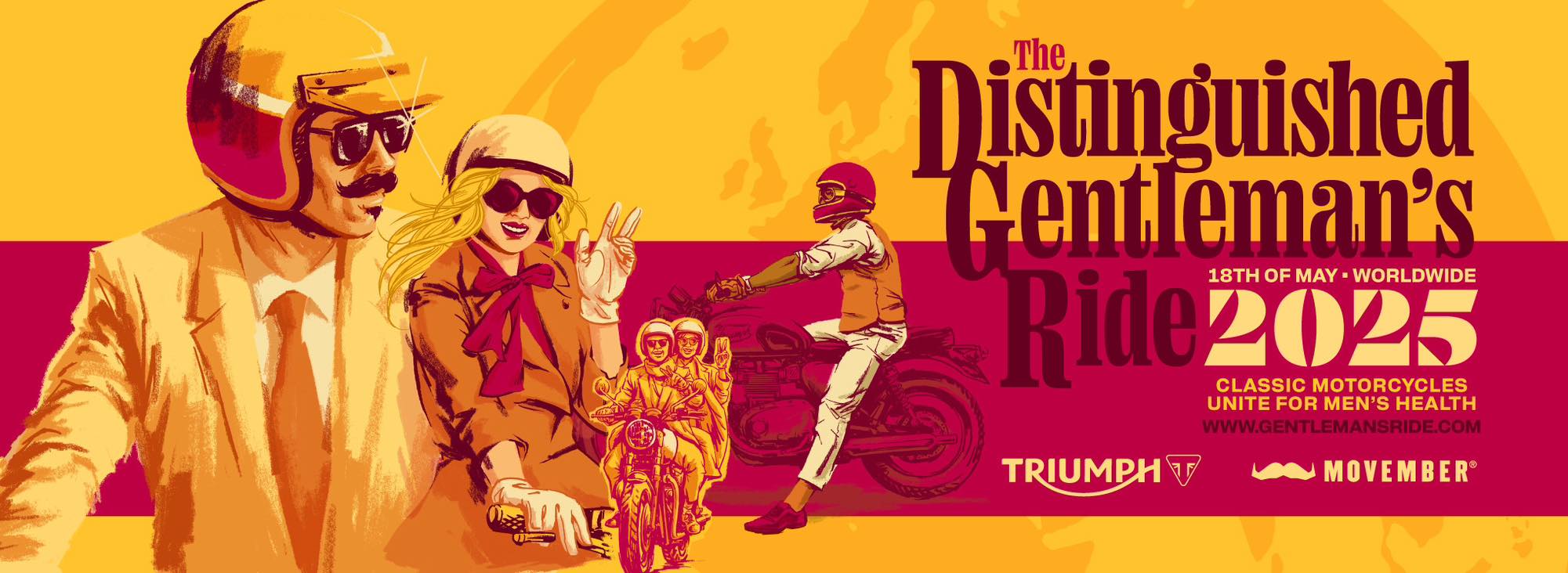 The Distinguished Gentleman's Ride 2025