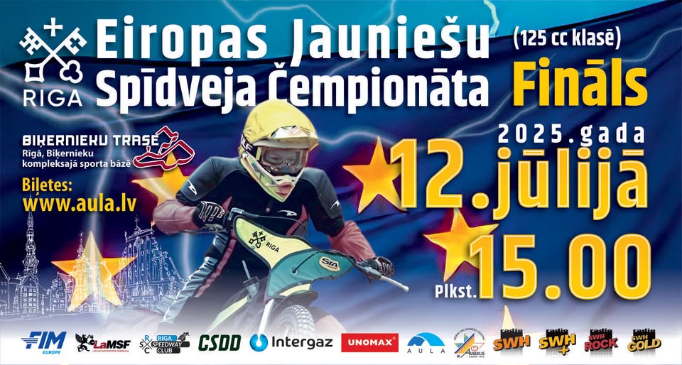 Eiropas Jauniešu Spīdveja Čempionāta (125 cc klasē) Fināla sacensības