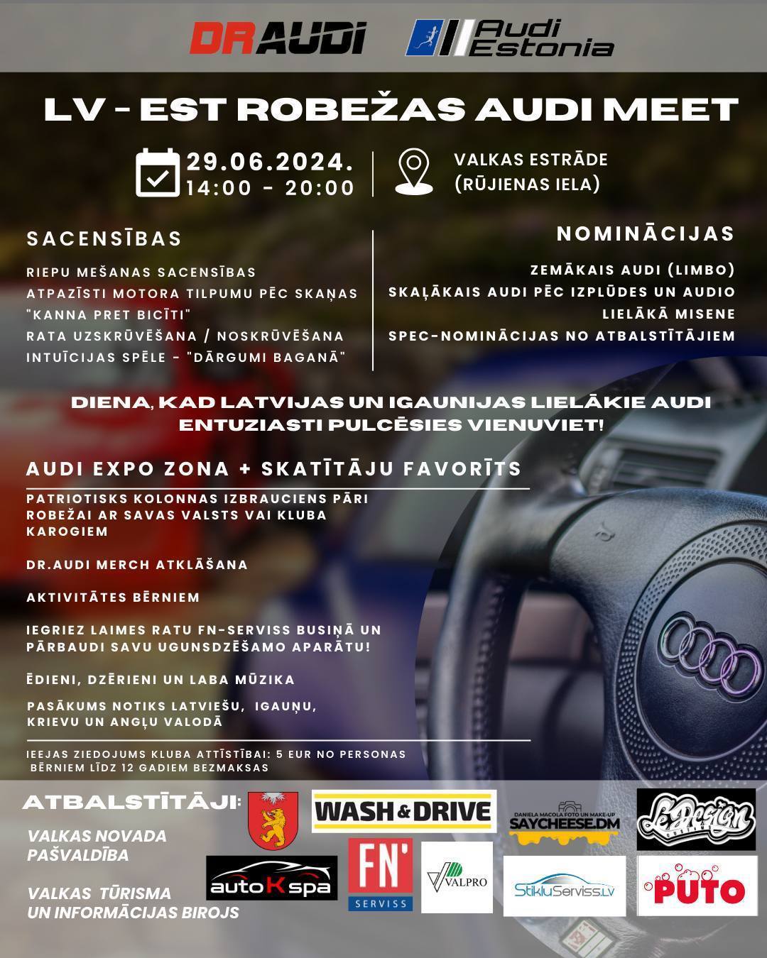 LV - EST Robežas Audi Meet, 2024
