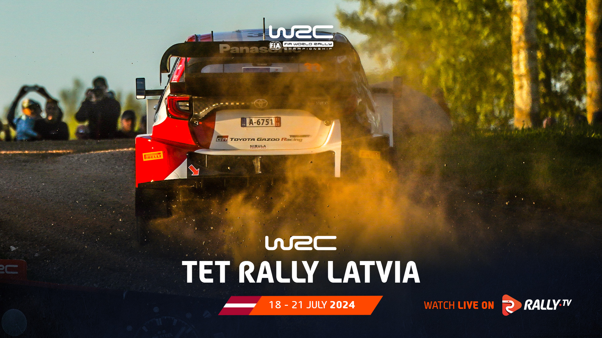 WRC Tet Rally Latvia