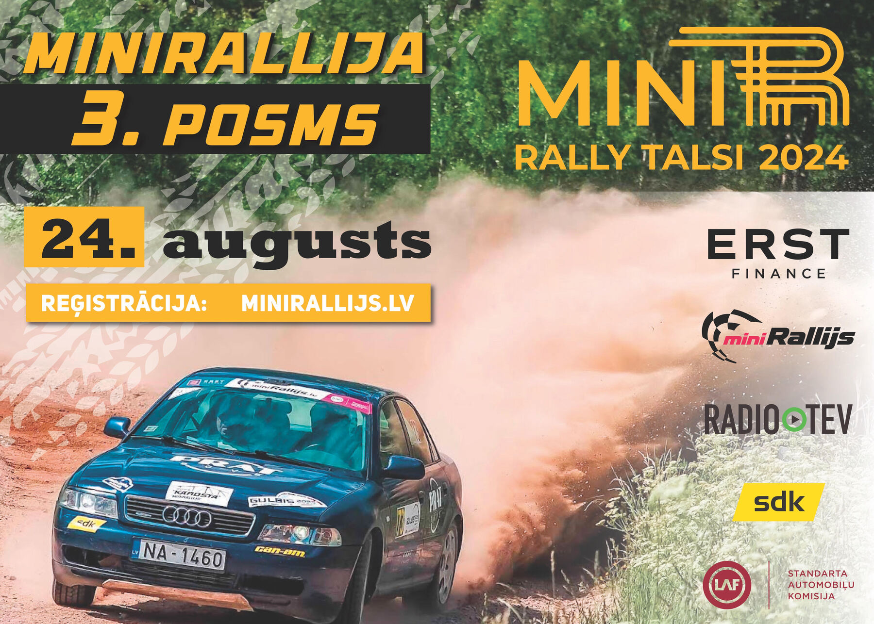 Minirallijs Talsi 2024