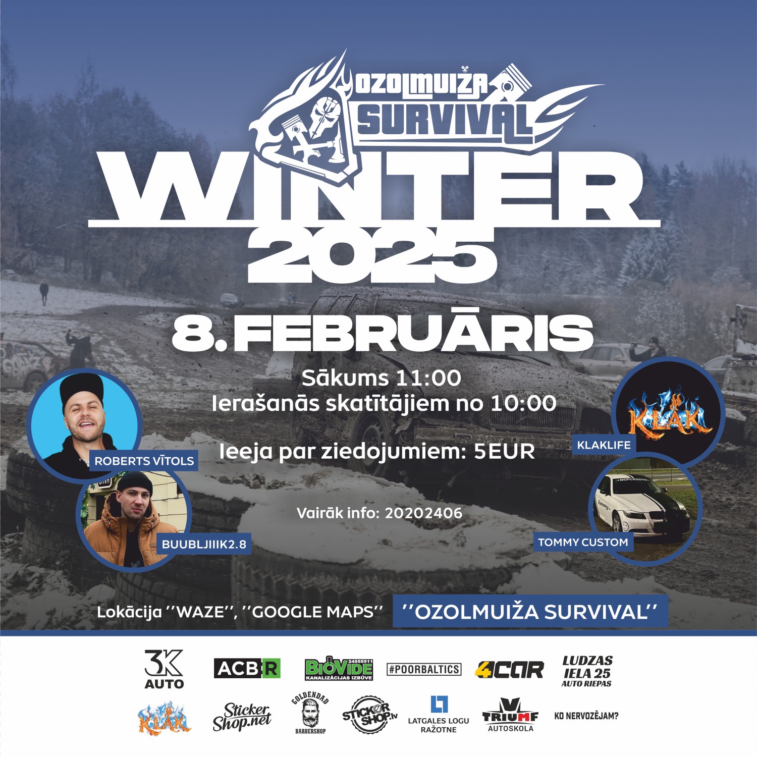 Ozolmuiža Survival Winter 2025