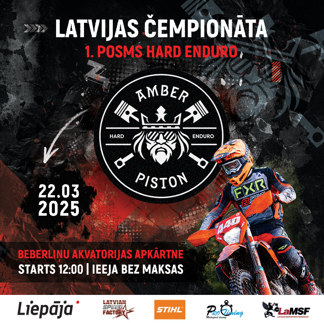 Latvijas Čempionāta 1.posms Hard Enduro