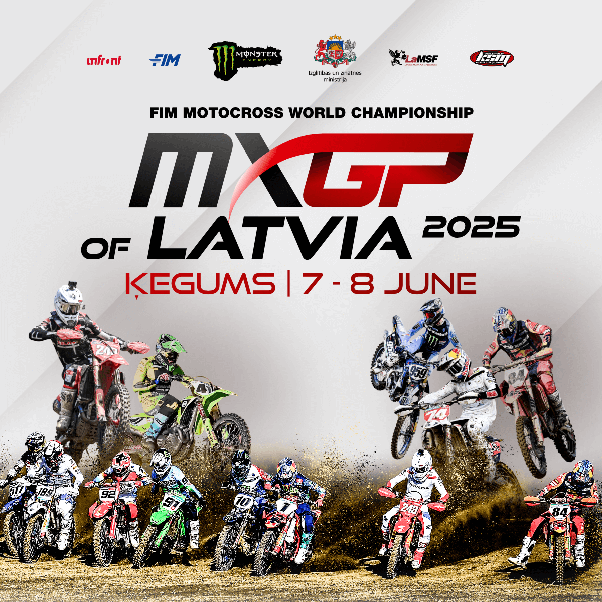 FIM World motocross championship MXGP of Latvia