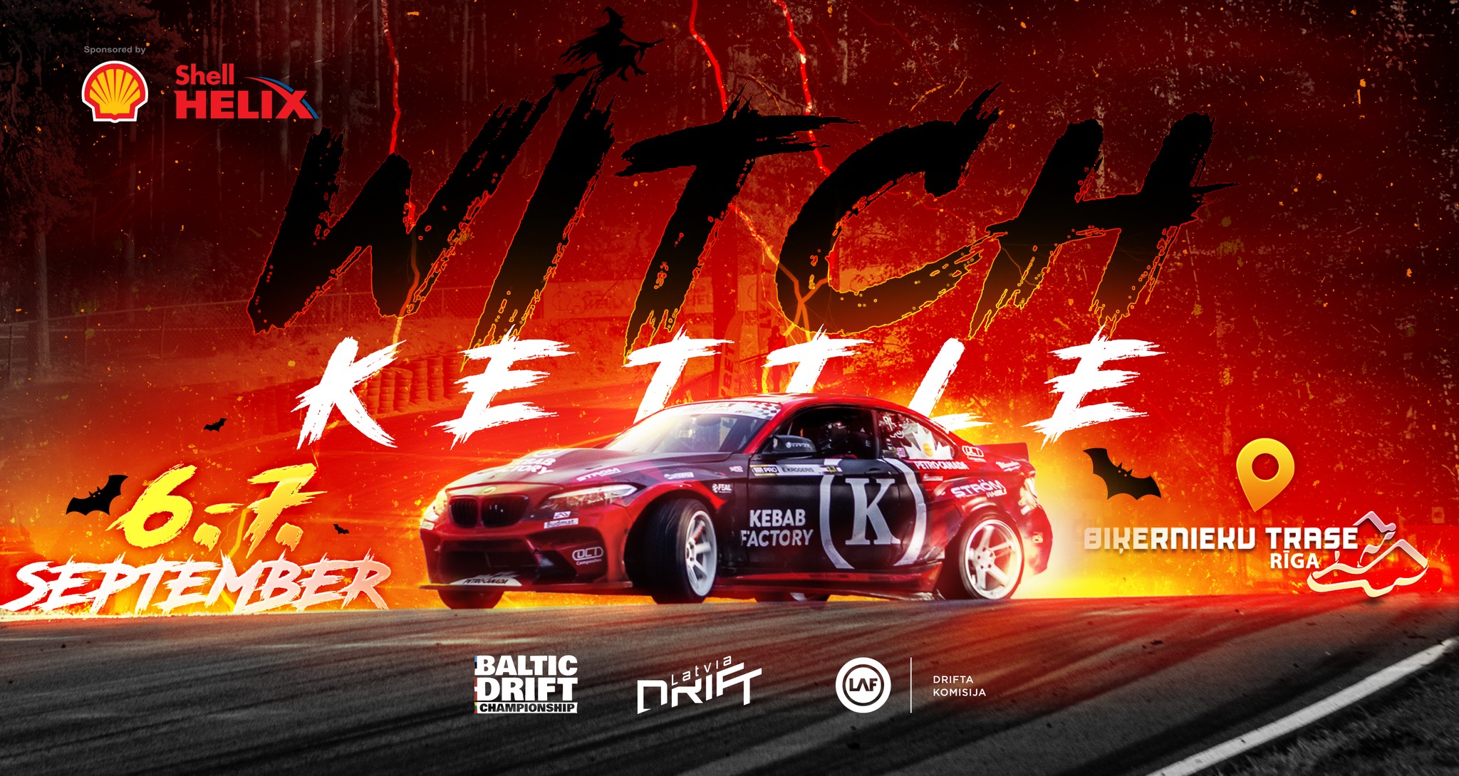 Riga Grand Prix Witch Kettle Drift 2025